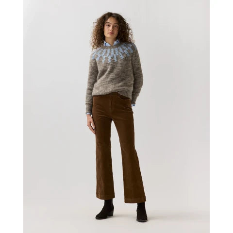 Ann Mashburn Kendall Flare Corduroy Jean