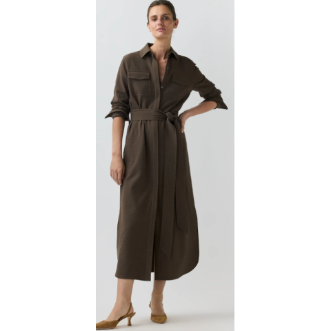 Ann Mashburn Maude Dress in Brown