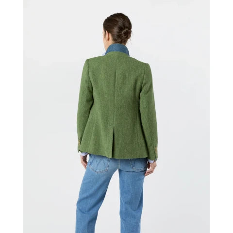 Ann Mashburn Moira Blazer in Herringbone Tweed