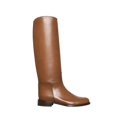 Ann Mashburn Pull On Riding Boot in Tobacco