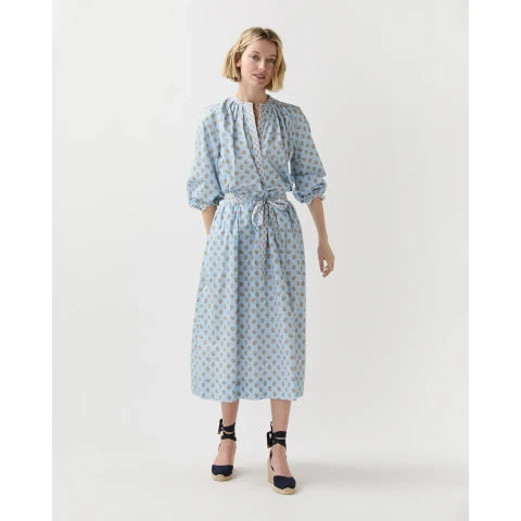 Ann Mashburn Sienna Top in French Blue Floral