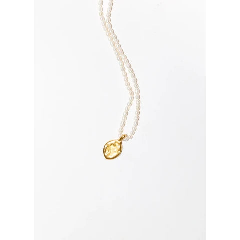 Alhaja Lolita Pearl Long Necklace