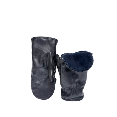 Alpo Faux Fur Lined Zipper Mittens