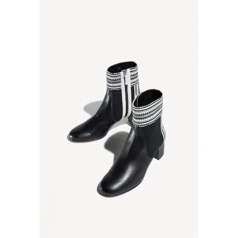 Amambaih Lola Black Ankle Boot