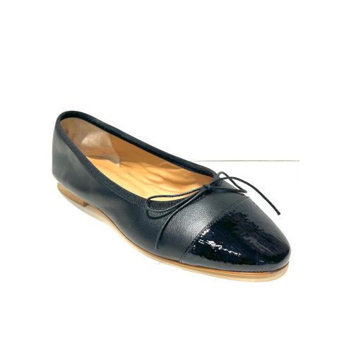 Anniel Scarpa Ballerina Flat in Black