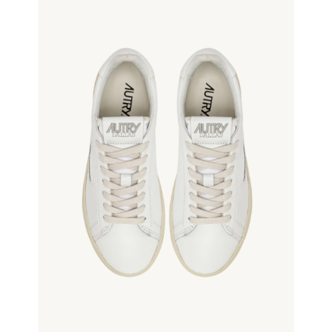 Autry The Dallas Sneaker in White Autry The Dallas Sneaker in White