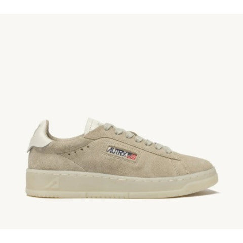 Autry Dallas Sneaker in Taupe Suede