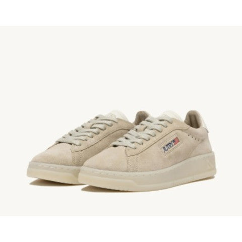 Autry Dallas Sneaker in Taupe Suede