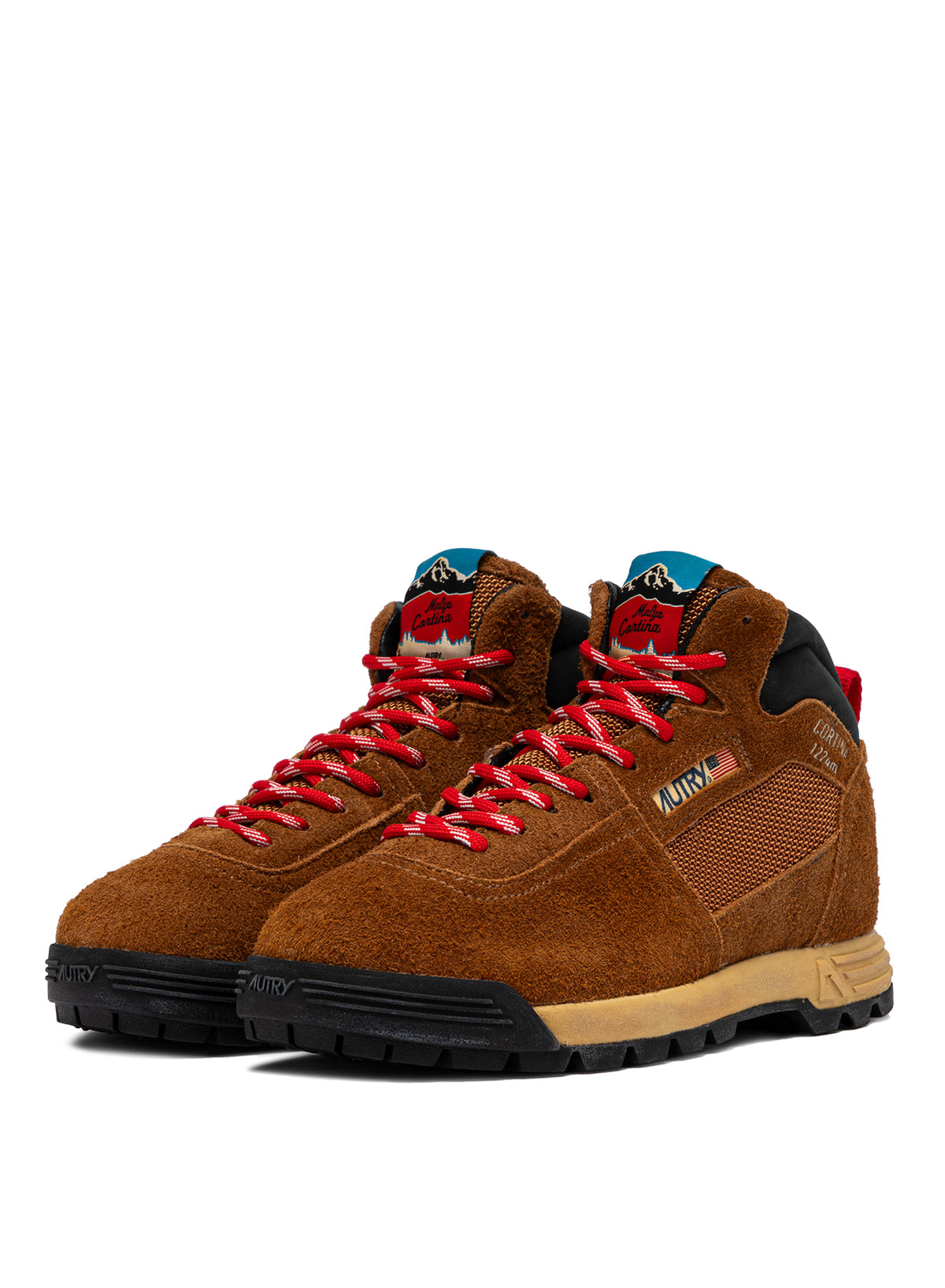 Autry Malga Brown Suede High Top
