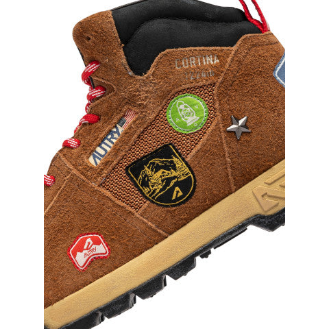 Autry Malga Brown Suede High Top