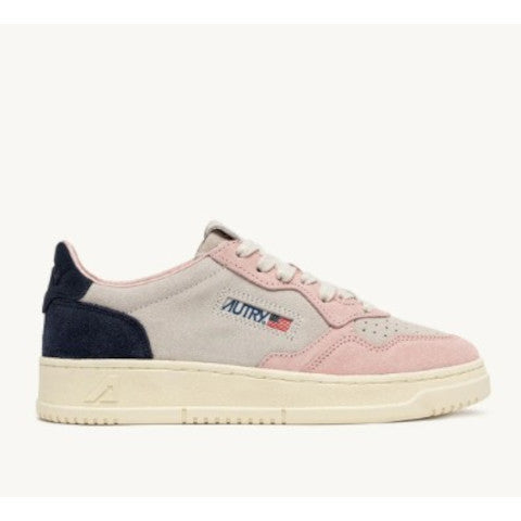 Autry Medalist Medalist Sneakers in Rosemary and Atlantic Suede