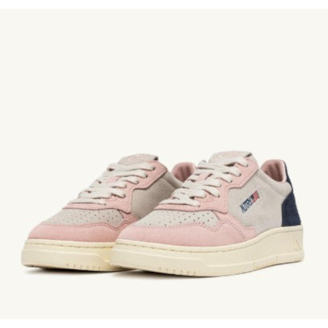 Autry Medalist Medalist Sneakers in Rosemary and Atlantic Suede