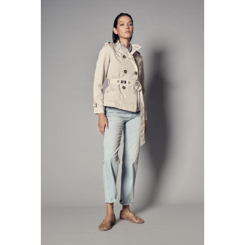 Bazar Deluxe Cotton Mini Trench