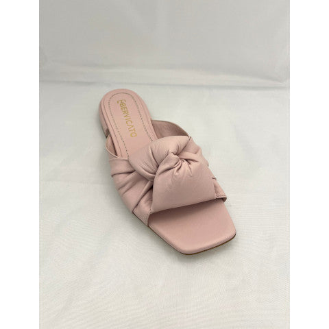 Angelo Bervicato Pink Knotted Sandal