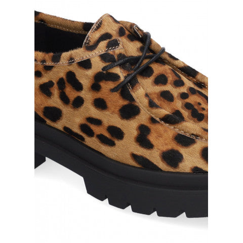 Bibi Lou Lonzo Chukka Shoe in Leopard