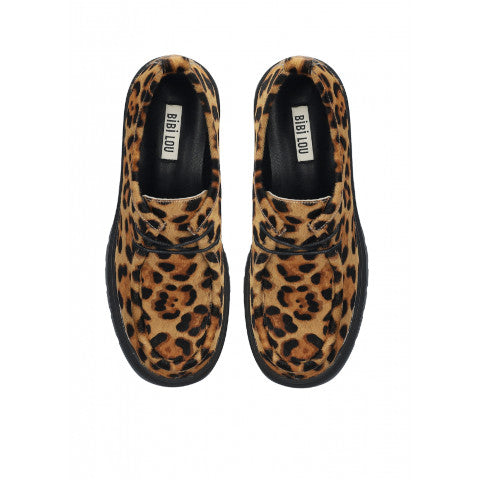 Bibi Lou Lonzo Chukka Shoe in Leopard