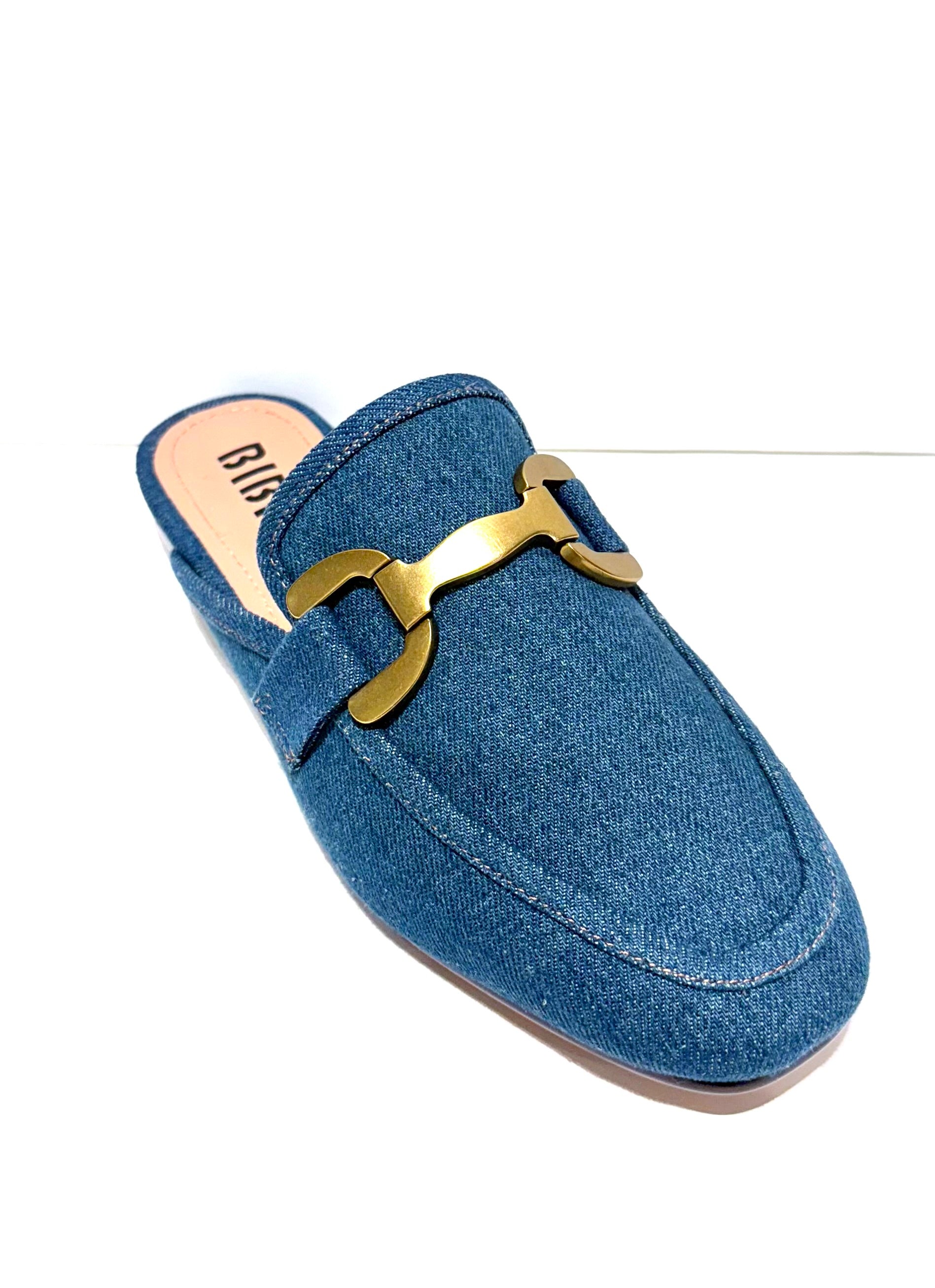 Bibi Lou Denim Blue Mule