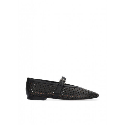 Bibi Lou Maia Ballet Flat in Black