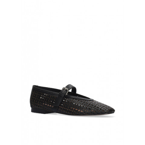 Bibi Lou Maia Ballet Flat in Black