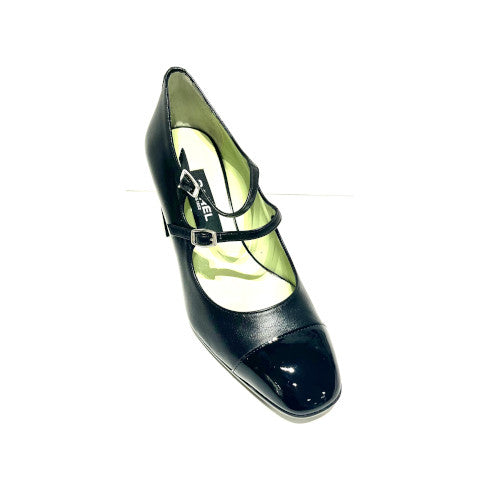 Carel Cherry Mary Janes in Black