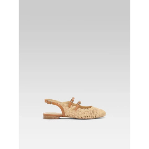 Carel Balma Raffia Slingback