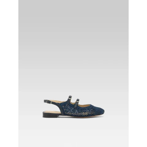 Carel Balma Raffia Slingback