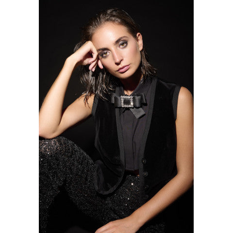 Catherine Osti Alexandra Bow Brooch