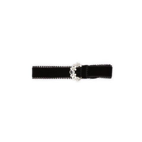 Catherine Osti Annie Black Velvet Choker