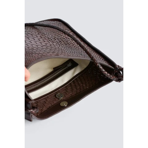 Dragon Diffusion Glendhu Optical Brown Shoulder Bag