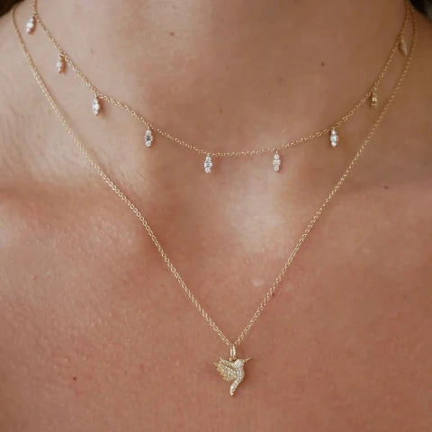 EF Collection Diamond Mia Necklace