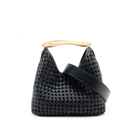 Elleme Boomerang in Woven Leather