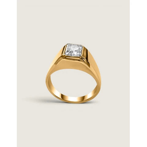 Fantasia Bezel Set Radiant Cut Ring