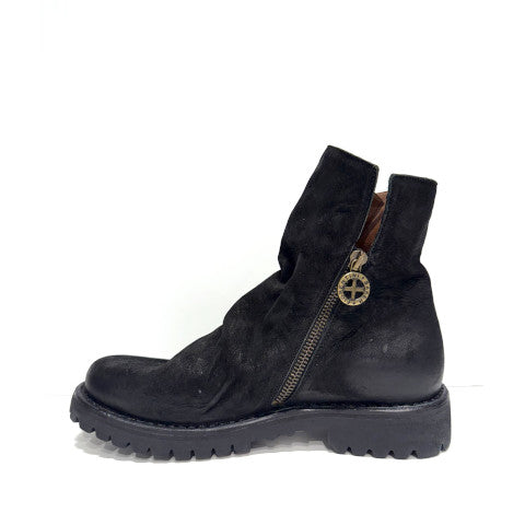Fiorentini + Baker M-Elf Boot in Black Suede