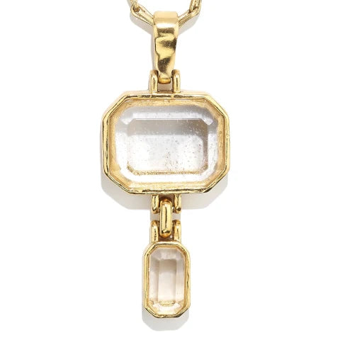 Goossens Stones Pendant Necklace
