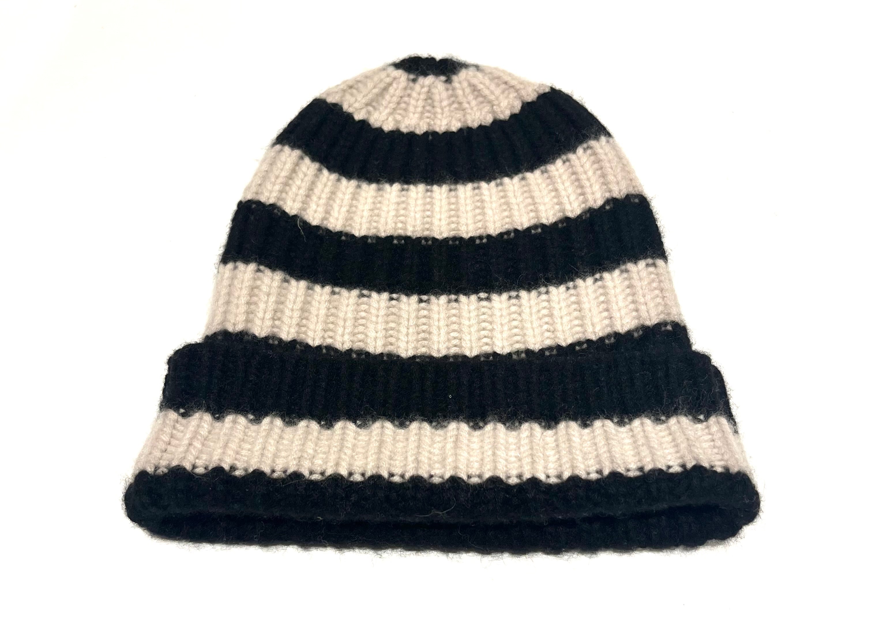 Hurray Sailor Stripe Cashmere Hat