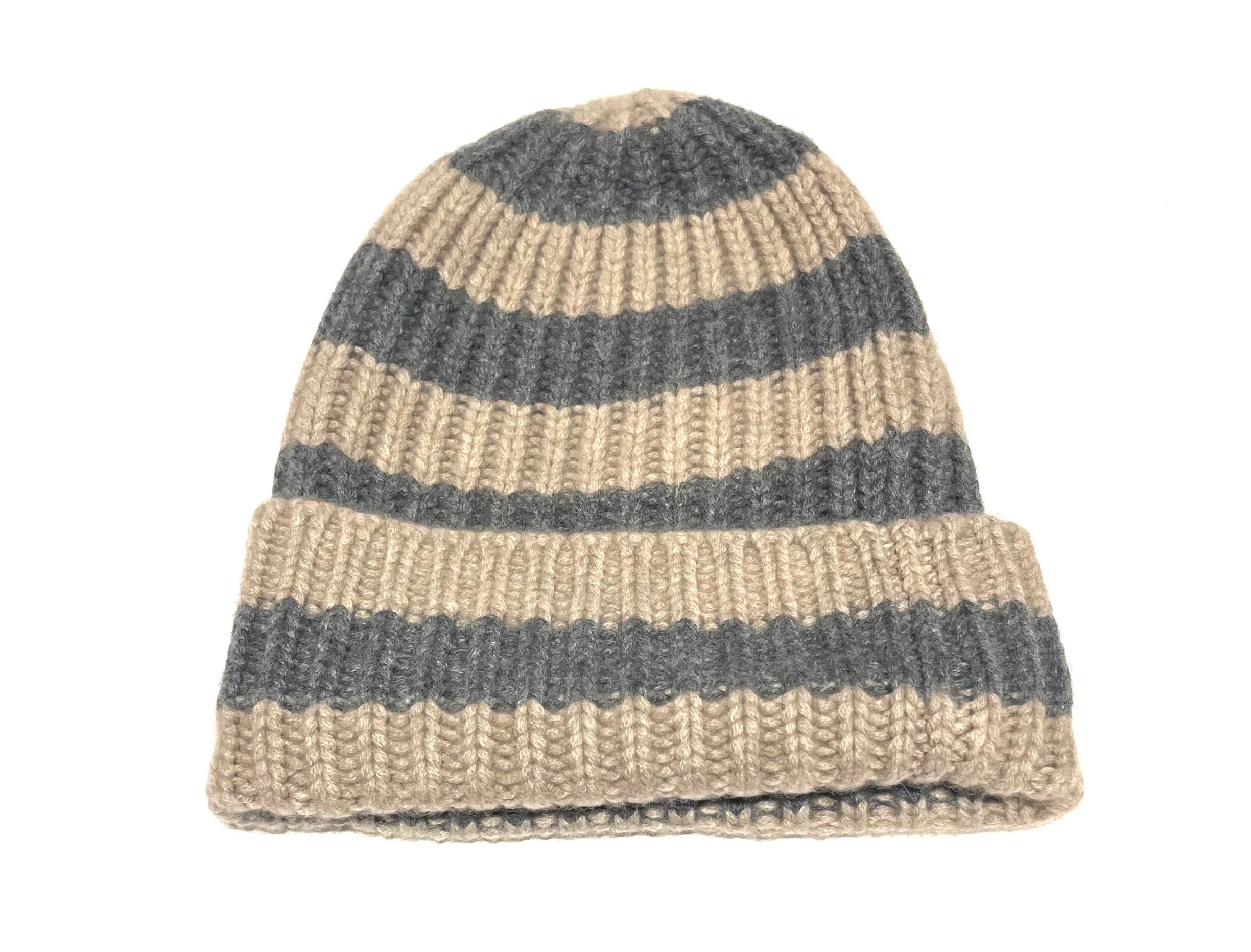 Hurray Sailor Stripe Cashmere Hat