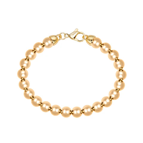 Janis Savitt Gold Beaded Bracelet