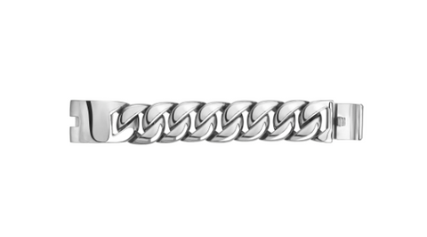 Janis Savitt Wide Curb Link Bracelet