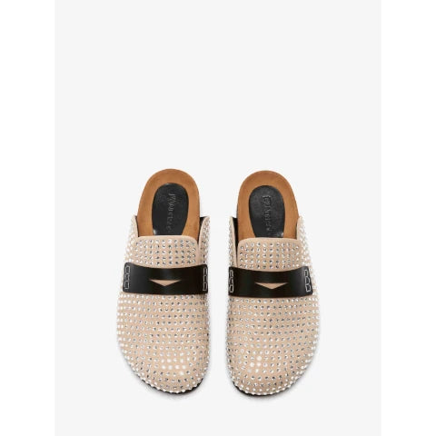 JW Anderson Crystal Loafer Mules