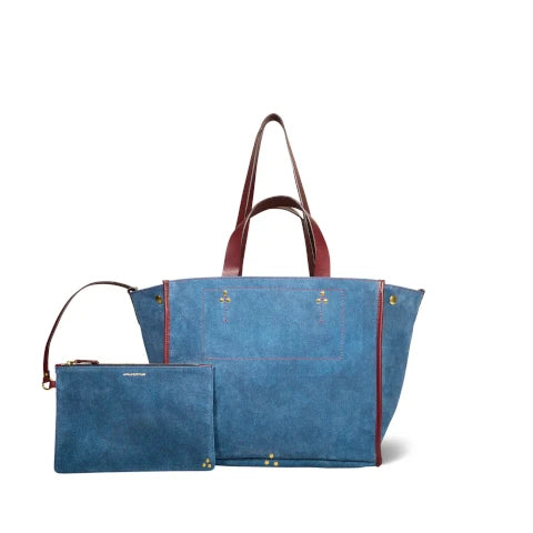 Jerome Dreyfuss Leon M Tote in Denim Blue