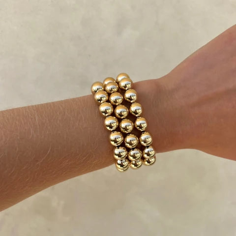 Karen Lazar Design 10MM Yellow Gold Signature Bracelet