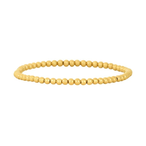 Karen Lazar Design 3 MM Yellow Gold Signature Bracelet