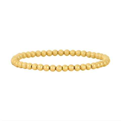 Karen Lazar Design 4 MM Yellow Gold Signature Bracelet