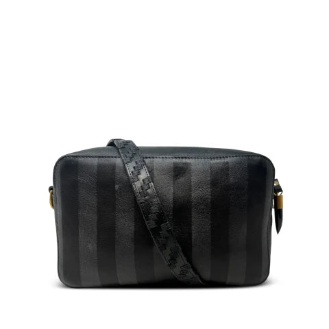 Kempton & Co. Amberleigh Crossbody in Black Heat Striped