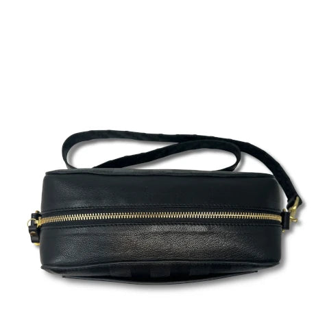 Kempton & Co. Amberleigh Crossbody in Black Heat Striped