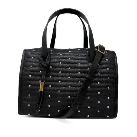 Kempton & Co. Ella Bag in Black Quilted Stud