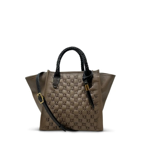 Kempton & Co. Mini Tote Lazer Criss Cross