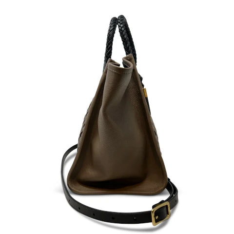 Kempton & Co. Mini Tote Lazer Criss Cross