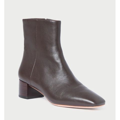 Loeffler Randall Ginny Ankle Boot in Dark Brown