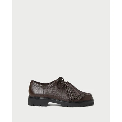 Loeffler Randall Carter Brown Lug Sole Loafer